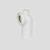 SANIT WC-Anschlussbogen 90Gr m seitl Anschluss w