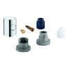 GROHE Metallgriff 47984 DN 15 Mengengriff mit EcoButton chrom
