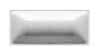 BE Badewannen Rechteck Loft Edelweiß 1800x800x420/8mm