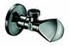 SCHELL Eckventil, regulierbar Dreikantgriff, 1/2"x1/2", chrom