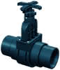 ACO Zulaufschieber PVC DN100/ mit Spitzende Dm. 110