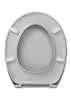 HARO WC-Sitz Pago weiß Bügelscharnier Edelstahl B0302Y