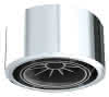 KD Anschlussbogen Wand-Montage G1/2B H33mm für Handbrause