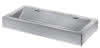 KD Waschrinne MINERALCAST wandh. L 1200 2 Plätze Hl. D35 mm mi.