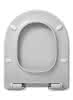 HARO WC-Sitz Ray SoftClose weiß Steckscharnier Edelstahl C0102G