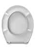 HARO WC-Sitz Ocean schwarz Bügelscharnier B2102W Edelstahl
