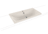 KA WB SILENIO Mod.3041,900x460mm, pergamon,Perl-Effekt,AD,m. 1HL,mÜL,chr