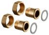 OVENTROP-Tüllenanschluss-Set 1",Set=2 Tüllen m. AG,flachdicht,m. ÜM