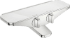 HA Wafü und Brausebatt. HANSAEMOTION 5864 Ausld. 137 mm DN15 chr/Weiss