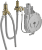 HA UP-Rohbauset Bade- und Brausearmatur HANSA 5303 DN20