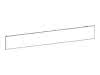TersoWALL Plan/Fliese/Top5 Abdeckblende Plan, 1000 mm