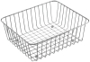 VB Küchenspülenzubehör Zubehör 8K3100 33 1x499x149,5mm Eckig Edelstahl