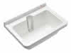 Waschtrog RoClassico 740 x 520 mm Farbe: weiss-marmoriert
