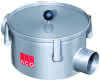 ACO Grobfang DN 100 Gefällesprung 70 mm