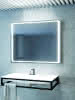 AS Quadro LED-Leuchtspiegel Breite 160 x Höhe 80 cm