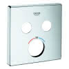 GROHE Rosette 49039 für SmartControl UP-THM mit 2 ASV chrom