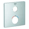 GROHE Rosette 49076 eckig für THM-Fertigmontagesets chrom
