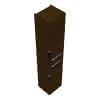 sanibel-Hochschrank 2.0 FLEX HS3537R rechts 350x1760mm Eiche Urban