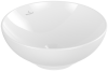 VB Aufsatzwaschbecken Loop & Friends 4A4 501 380x380x150mm Weiß Alpin CeramicPlus