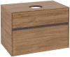 VB Waschbeckenunterschränke Collaro C037 00 800x548x500mm Eckig Kansas Oak