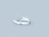 BS Polyline LAS Wandbefestigung starr 80/125 weiß 50 mm Wandabstand