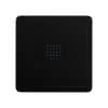 REGENWERK Black Edition - Regenbrause softedge, 300x300mm, schwarz matt