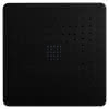 REGENWERK Black Edition - Regenbrause softedge, 400x400mm, schwarz matt
