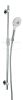 REGENWERK - Brausestangen-Set Vario-Tast rund, 950mm, mit HB 10990320 und ISO160