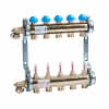WATTS Heizkreisverteiler MS Profil HKV/T 05, 1"IG DFM0-4 ES-Set