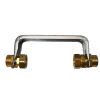 DM Wasserzähler-Bügel Q3 10,0 ST G1 1/4 AG / G1 1/4 Überwurf BL 150mm