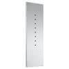 EWAR Bürstengarnitur geschlossen WP161 BxTxH:148x120x448mm, hochglanzpoliert