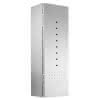 EWAR Bürstengarnitur geschlossen WP162 BxTxH:148x120x448mm, hochglanzpoliert