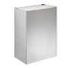 EWAR Hyg.-Abfallbeh. 12l + Spender WP140 BxTxH:220x115x250mm, hochglanzpoliert