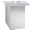 EWAR Abfallbehälter 43l WP198 BxTxH:298x510x450mm, beschichtet RALxxxx