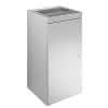 EWAR Abfallbehälter 36l mit Klappe WP180 BxTxH:298x308x598mm, beschichtet RALxxxx