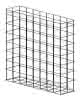 EWAR Drahtkorb 16l grau beschichtet BxTxH:414x103x384mm