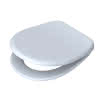 pagette WC-Sitz VIP NEW weiß integ. Abs. exzentr. abn. Duroplast