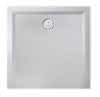 HO DW Muna S 900x900x30 mit Antirutsch, Material Solique, Weiß