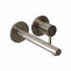 DESIGN iX Waschtisch-Wandbatterie Farbset 210mm Edelstahl