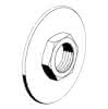 SCHELL Schraubrosette für POLAR Set, 3/4", chrom