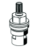 SCHELL Keramik-Oberteil MODUS K 90 Grad, DN 15 G 1/2" AG