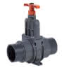 KSB Absperrschieber PVC DN 200, PN 1, mit Anschlussstutzen