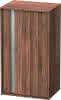 DU Halbhochschrank Ketho 360x500x880mm 1 Tür, TA rechts, nussbaum natur