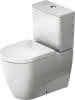 DU Stand WC für Kombination ME by Starck 650mm, weiß, TS, rimmless, HygieneGlaze