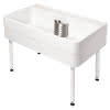 AR Werkraumbecken, SIRIUS, MIRANIT, 1100x800x700 mm, Unterbau