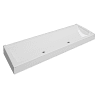 AR Waschrinne, FUTURA exklusiv, MIRANIT, 2100x170x570 mm, 2 Ablaufventile