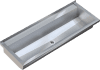 AR Waschrinne, PLANOX, Edelstahl, W.-Mont., 1800x210x442 mm, m. Arm-bank