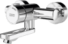 AR Wandbatterie, F3, hydr., Mischer, Schwenkauslauf, 220 mm, 6l