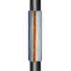 Missel Brandschutz-Dämm-Manschette MSA4-R90 DN 100 LX BL: 2 x 700mm