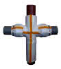 Missel Brandschutz-Dämm-Manschette R90 BSM-GuKu Set-D 100x100x100-88